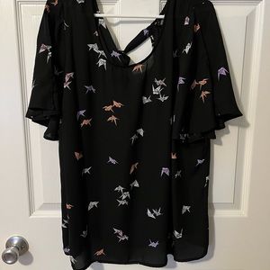Lane Bryant Paper Crane Shirt